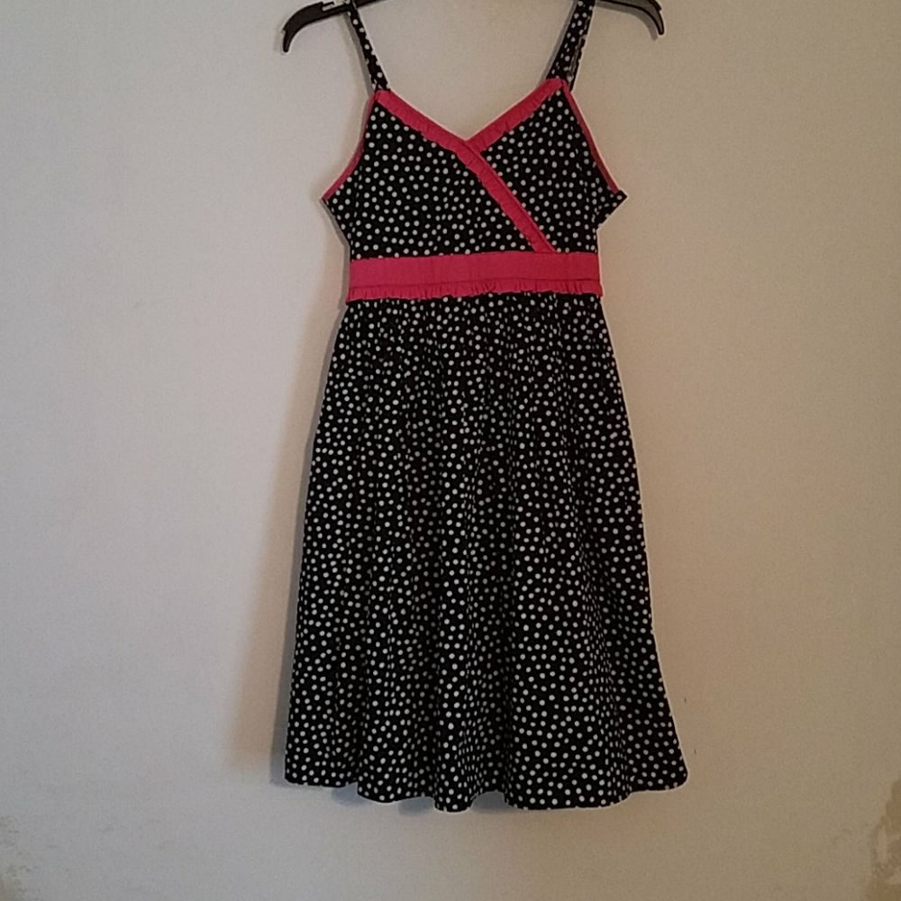 Ruffle Trim Dress
